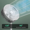 14 Inches Rechargeable Portable Folding Floor Fan