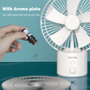 USB Portable Rechargeable Desk Fan