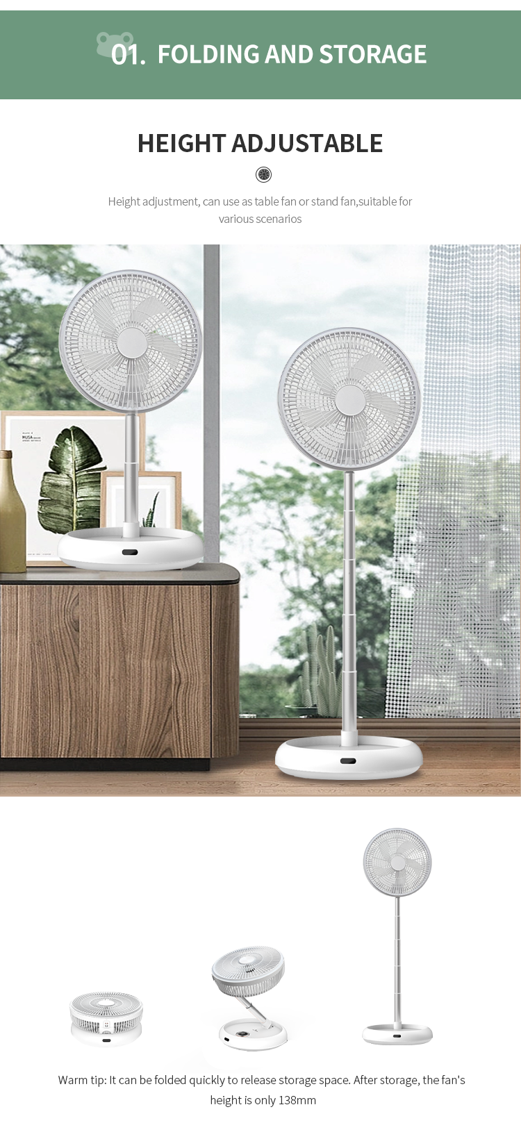 Rechargeable Stand Fan Suppliers